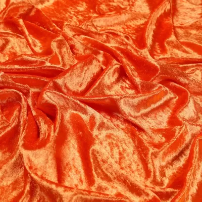 Pezzata 150x300 cm ciniglia arancio