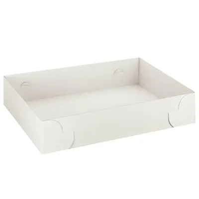 Vassoio 62x45 h.12 bianco