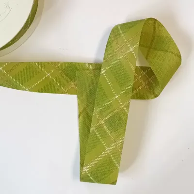 Nastro mm.40 m.50 scotland etoffe verde