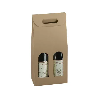Sc. 2 bottiglie champagne avana