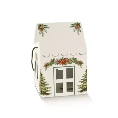 Maison c.cord. 20x20 h.18 pini bianco