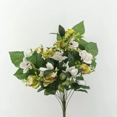 Frontale rosa-helleboro cm. 48 verde