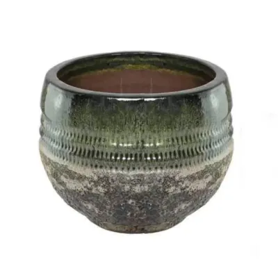 Vaso ceramica d.56 verde