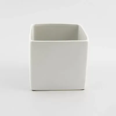 Basic-cubo 11x11 bianco opaco