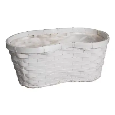 Cvt-vasch. bamboo 29x18 bianco