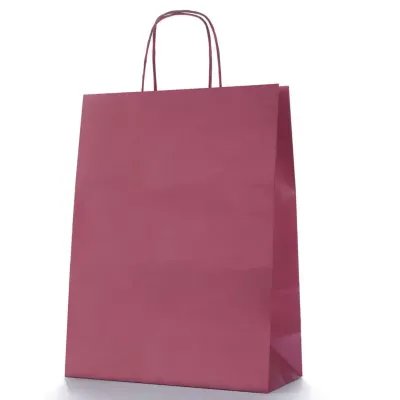 Shopper  26x36 carta col. vinaccia (pz.25)  