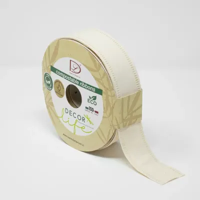 Nastro decorlife mm.40 m.20 panna