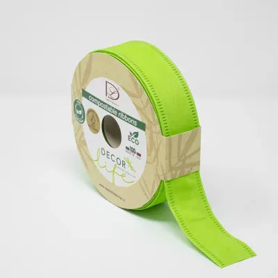 Nastro decorlife mm.40 m.20 verde chiaro