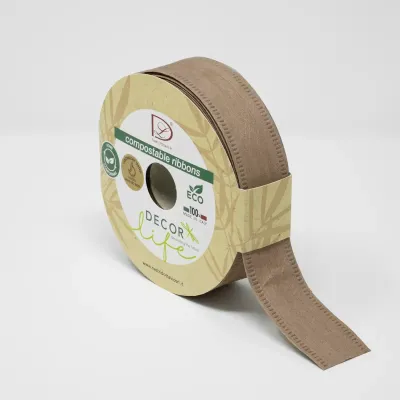 Nastro decorlife mm.40 m.20 marrone