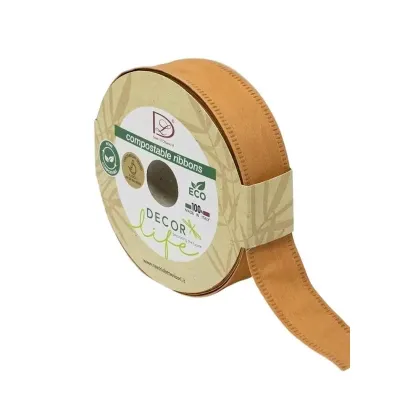 Nastro decorlife mm.40 m.20 cammello