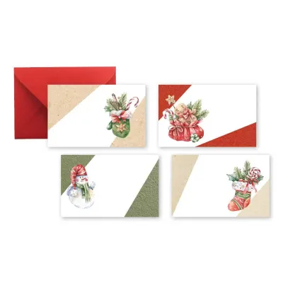 Biglietto + busta b 7x11 natale (pz.100)