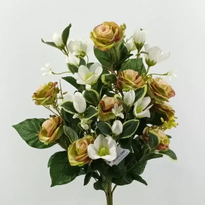 Magnolia-rose frontale cm. 48 verde