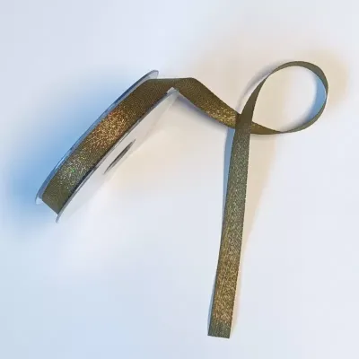 Nastro spark oro mm.15 mt.20 v.muschio