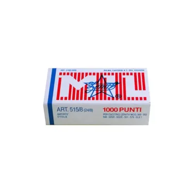 Punti metallici zenith mm.12x08 (pz.1000)