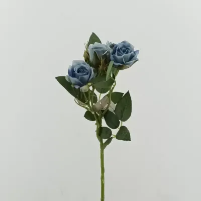 Rosa bocciolo cm.50 azzurro