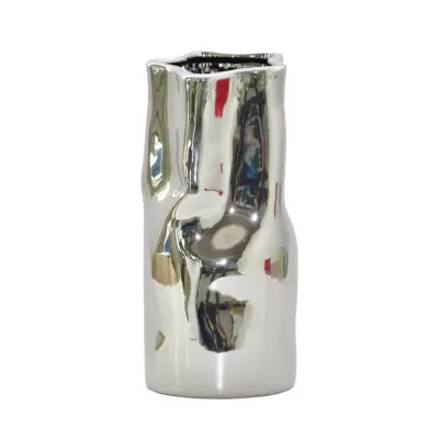 Aurora-vaso h.22 argento