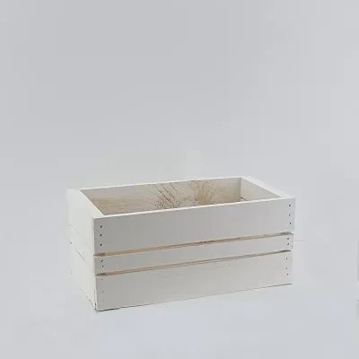 Cb-cassetta legno 27x15 bianco