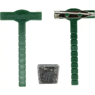 Spille per fiori (pz.50) verde