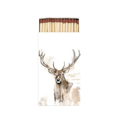 Scatola fiammiferi cervo 