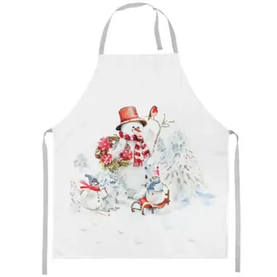 Grembiule 70x85 snowmen