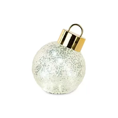 Sfera inclinata led h.19 bianco