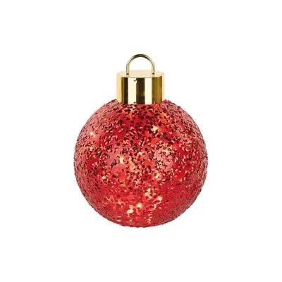 Sfera led d.20 rosso