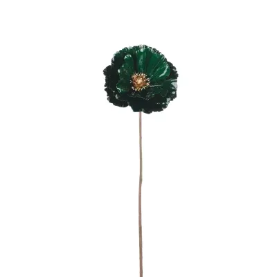 Papavero laccato cm.68 verde