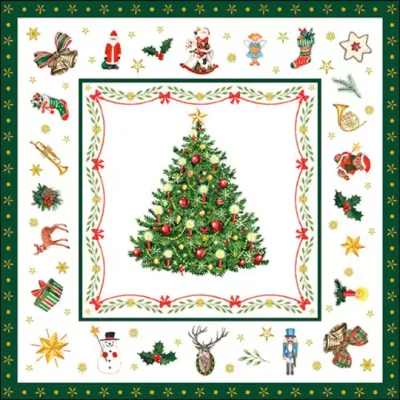 Tovagliolo carta 33×33 christmas (pz.20)