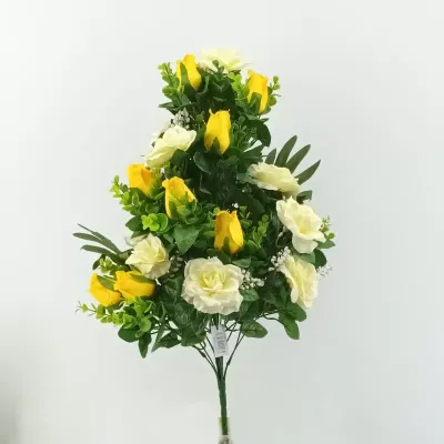 Frontale rosa-bocciolo cm. 60 crema