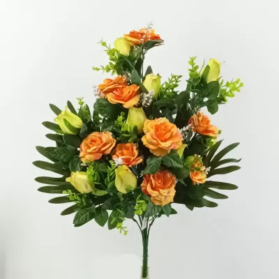 Frontale rosa-bocciolo cm. 60 arancio