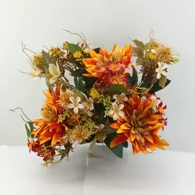 Dalia mazzo cm.55 arancione