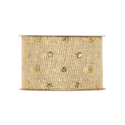 Nastro gold dots mm.63 m.20