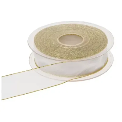 Nastro organdy mm.25 m.20 oro