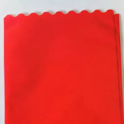 Busta smerlata etoffe 35×50 rosso (25 pz.)