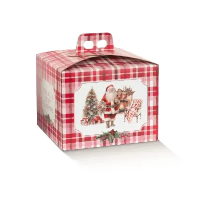 Cartone pan.quadrella 24x24 santa