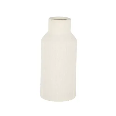 Portafiori terracotta h.20 bianco 