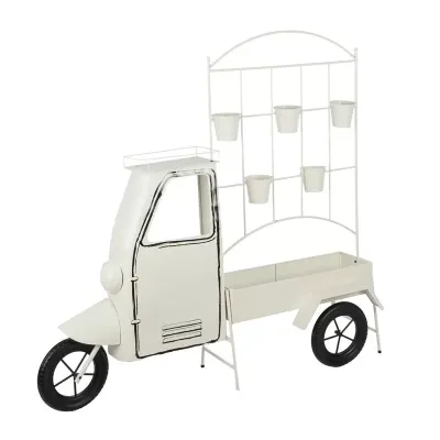 Ape metallo 154x33 h.152 bianco