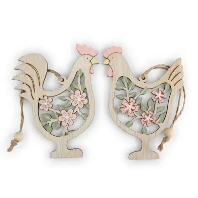 Gallina legno cm.11 (pz.6)