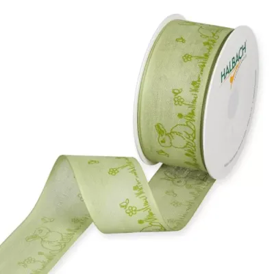 Nastro rabbits mm.40 m.16 verde