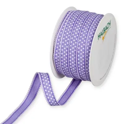 Nastro dots mm.15 m.25 lilla