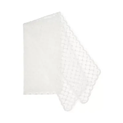 Fascia pizzo con diamantini 