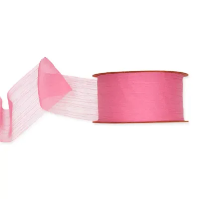 Nastro chiffon ribbon mm.50 m.20 rosa chiaro