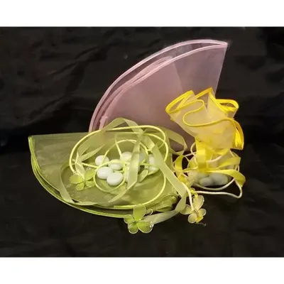 Disco organza d.29 assortiti (pz.12)
