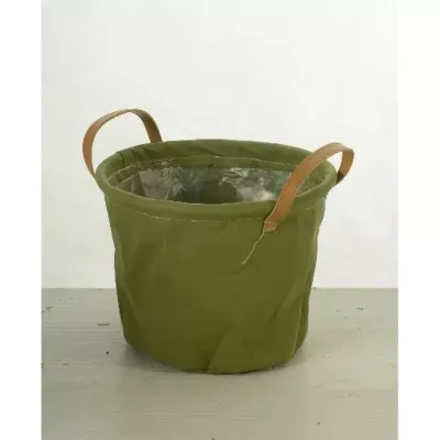 Cachepot cm. 19x15 verde