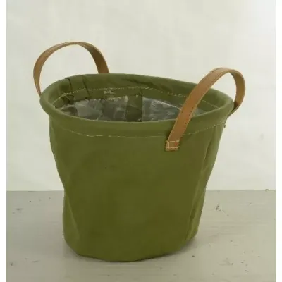Cachepot cm. 17x13 verde
