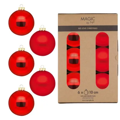 Pallina v 10 merry red (pz.6)