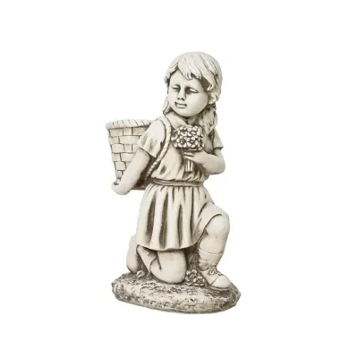 Statua bambina resina h.57