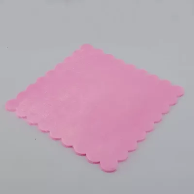Quadro organza 24x24 rosa (pz.50)