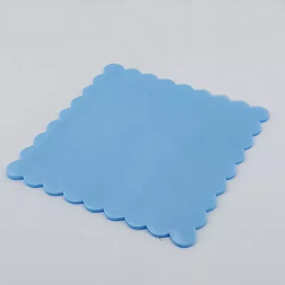 Quadro organza 24x24 azzurro (pz.50)