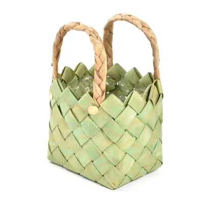 Cm-cestino rett.9x8 verde